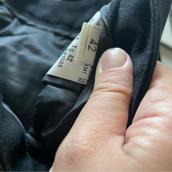 Mason’s New York Slim Stretch Trousers in Black Camo - Picture 8 of 11